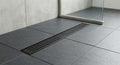 Linear Shower Drain — Matte Black