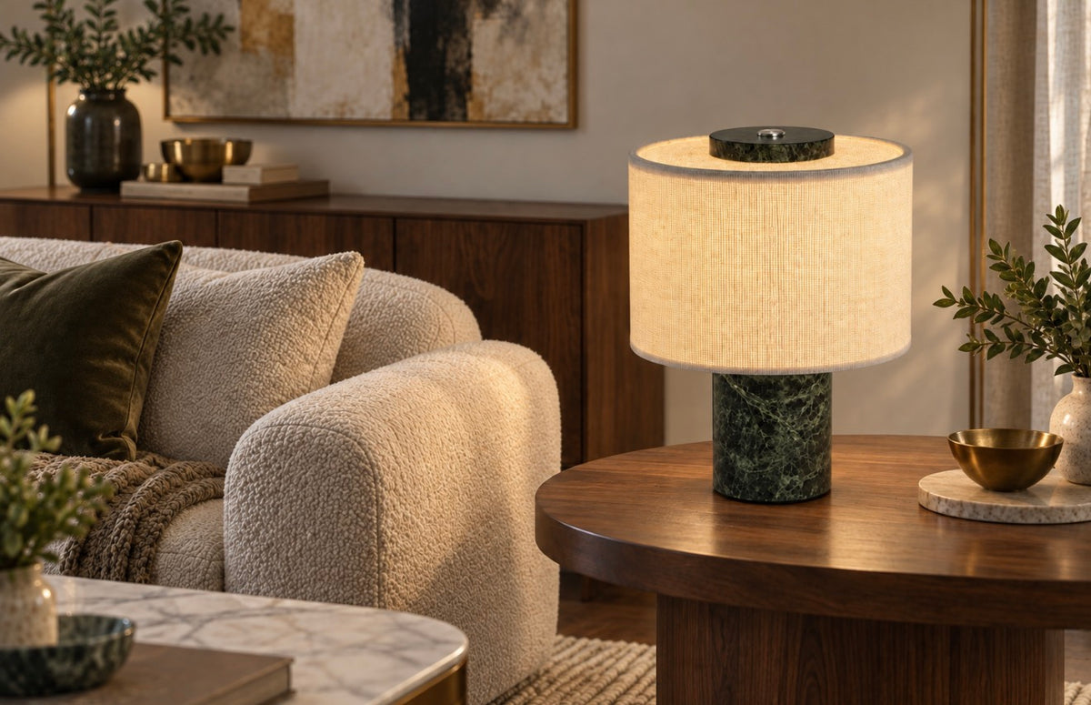 Portable Luxury Stone Ambient Rechargeable Lamp