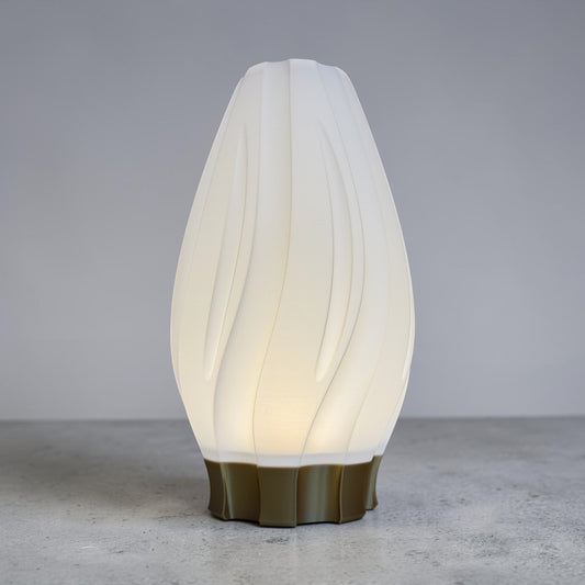 Decorative Table Lamp - Black finish front view